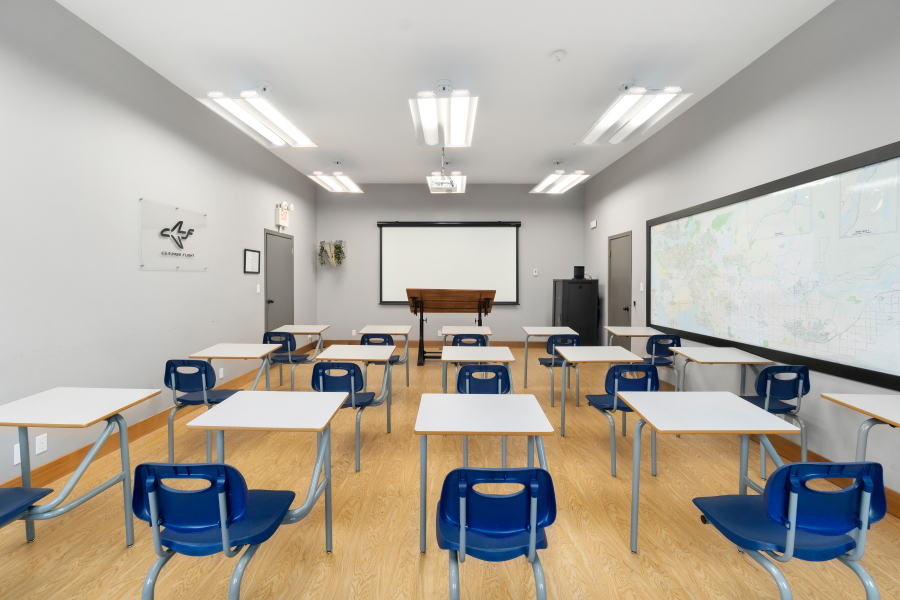 Executive Compass Fligt Institute's Classroom