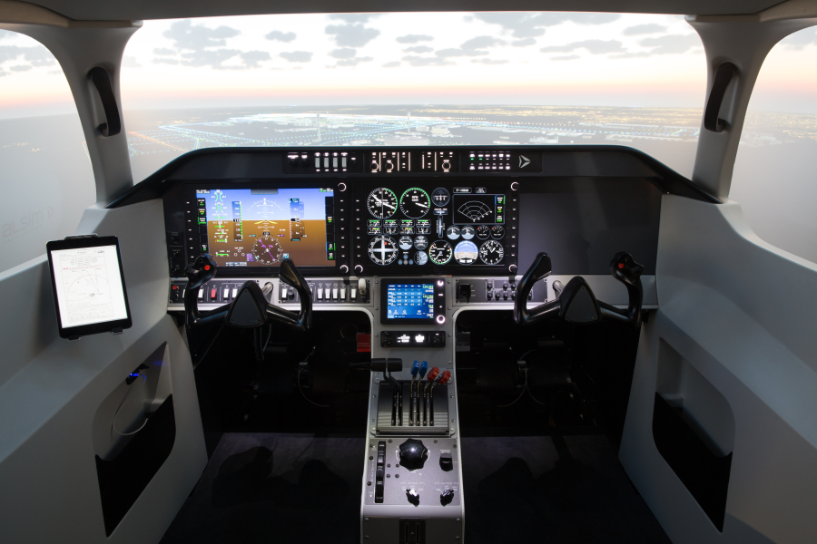 Alsim Al250 Flight Simulator Overview