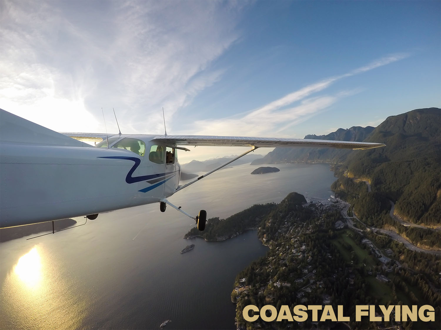 coastal flight experience Vancouver