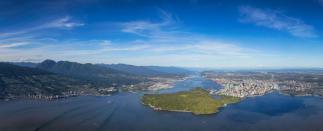 Vancouver Flying Tour Menu Image