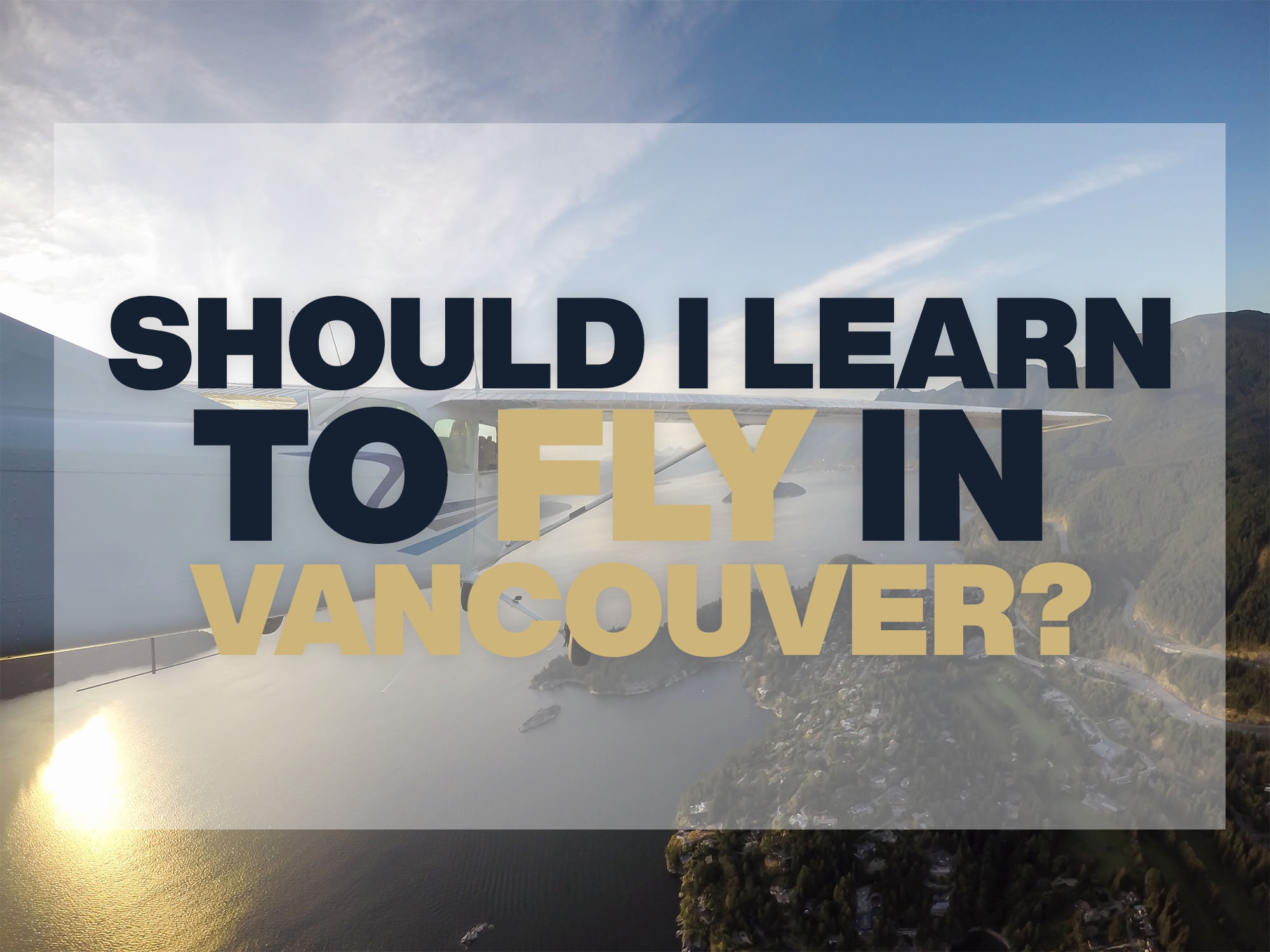 flight training in Vancouver